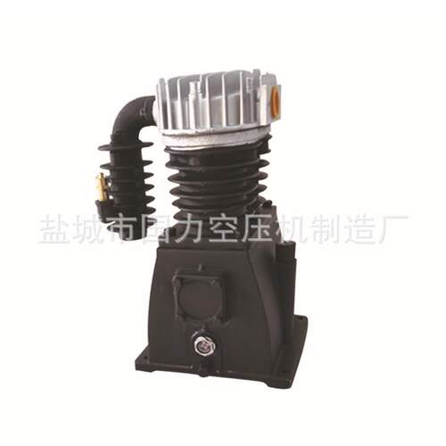 厂家供应GHL2070工业空压机泵头活塞式皮带式铸铁泵头