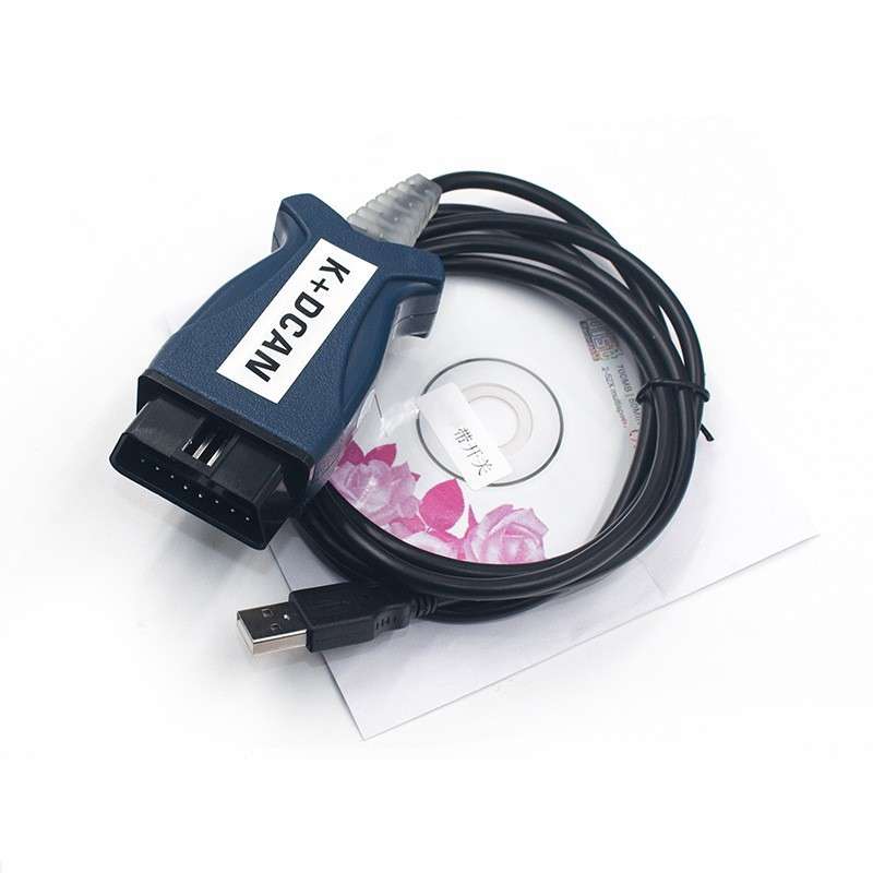 INPA K+DCAN  BMW FT232RL 9241 蓝色 白色外壳白色PCB 按压式开
