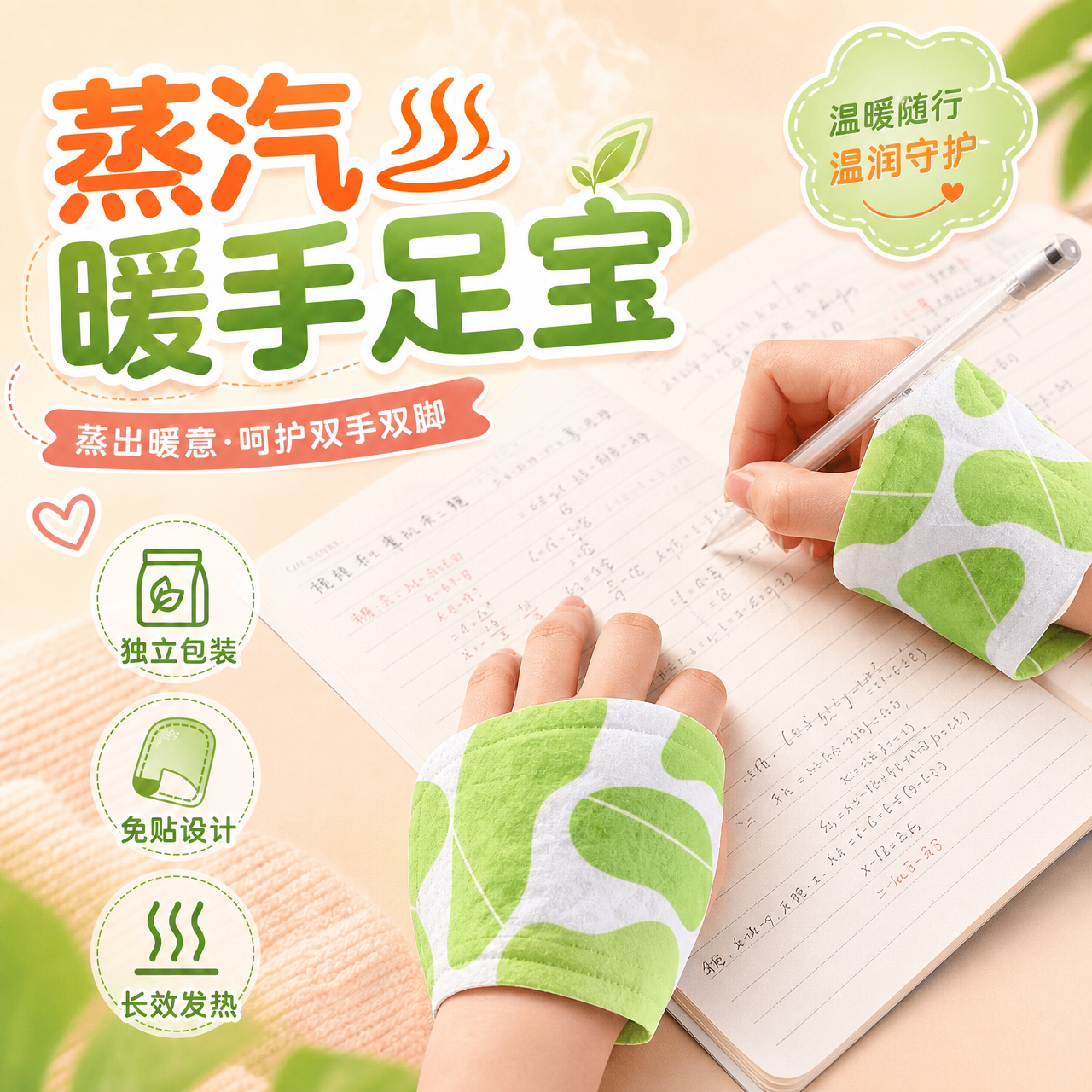 手握暖手贴长效发热更持久更温暖