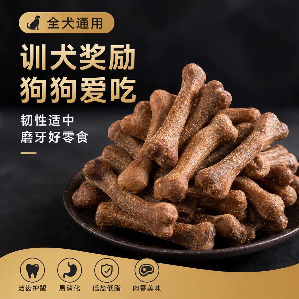 狗狗磨牙棒减少牙垢清新口腔气息