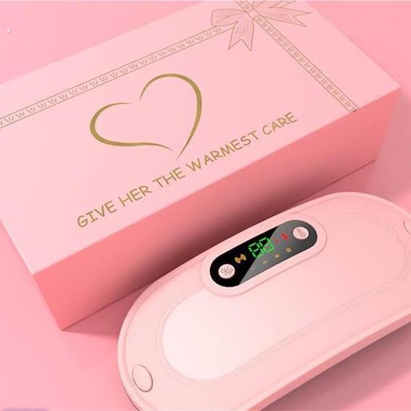 新款暖宫腰带 加热按摩暖宫带震动热敷揉腹仪家用护腰数显暖宫宝