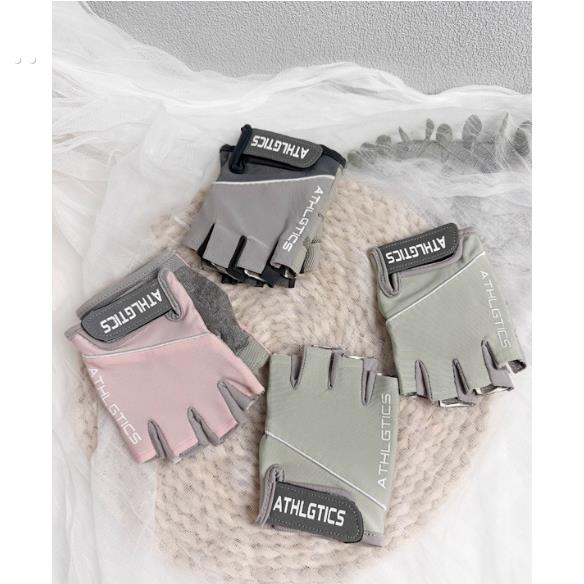 运动健身手套男女半指透气薄款器械训练哑铃瑜伽壶铃防滑骑行单车