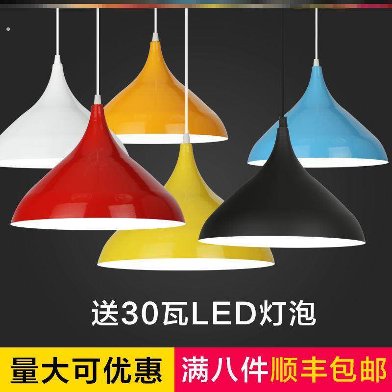 吸顶灯罩工业风简约单头工业风现代饭厅吧台个性店铺理髲店商用