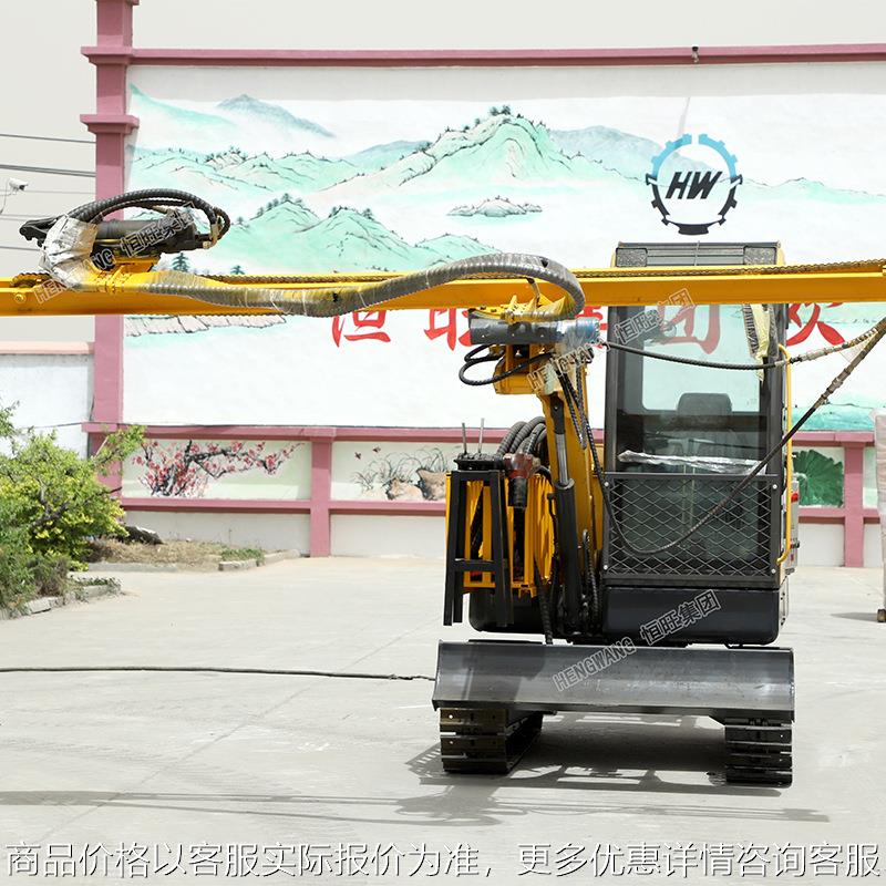 挖改潜孔钻挖改凿岩机液压旋挖钻隧道工地矿山打孔机挖机改装厂家