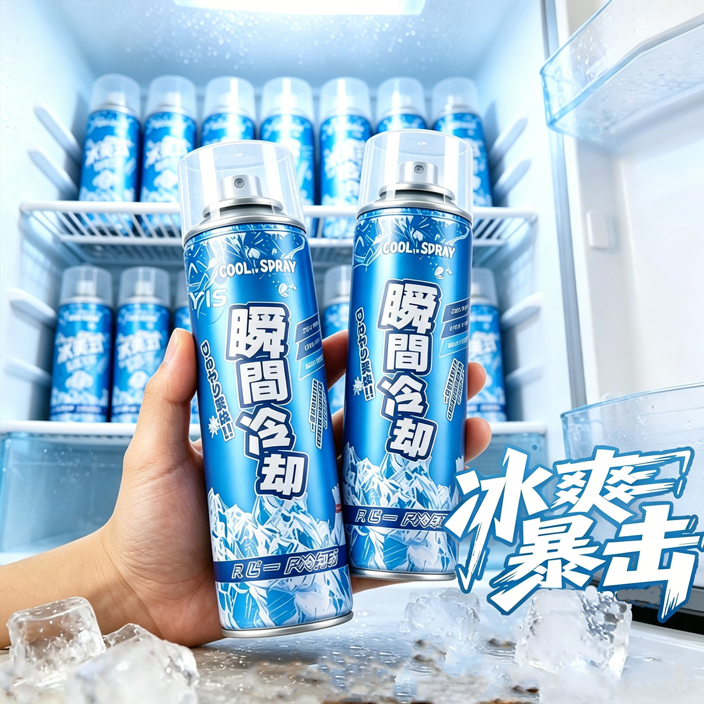 夏日草本便携防暑降温喷雾