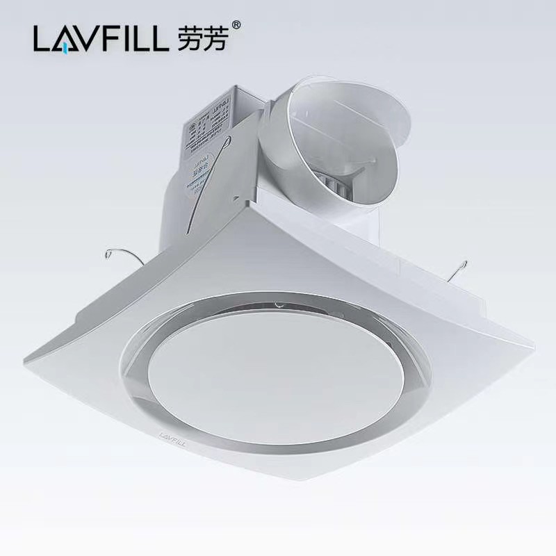 劳芳8寸排气扇10寸酒店家用卫生间吊顶浴室排风扇吸顶厨房换气扇