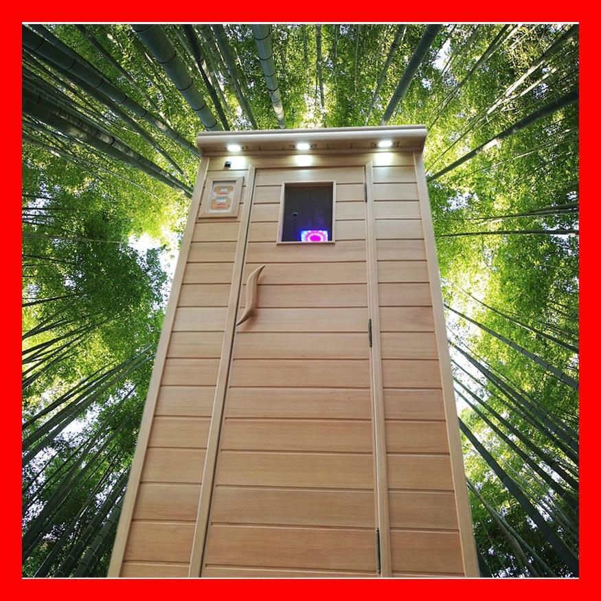 Hemlock Far Infrared Sauna China Factory 远红外汗蒸桑拿房