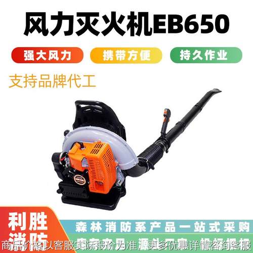 大功率园林落叶清扫机火灾风力灭火机650森林消防二冲程吹风机