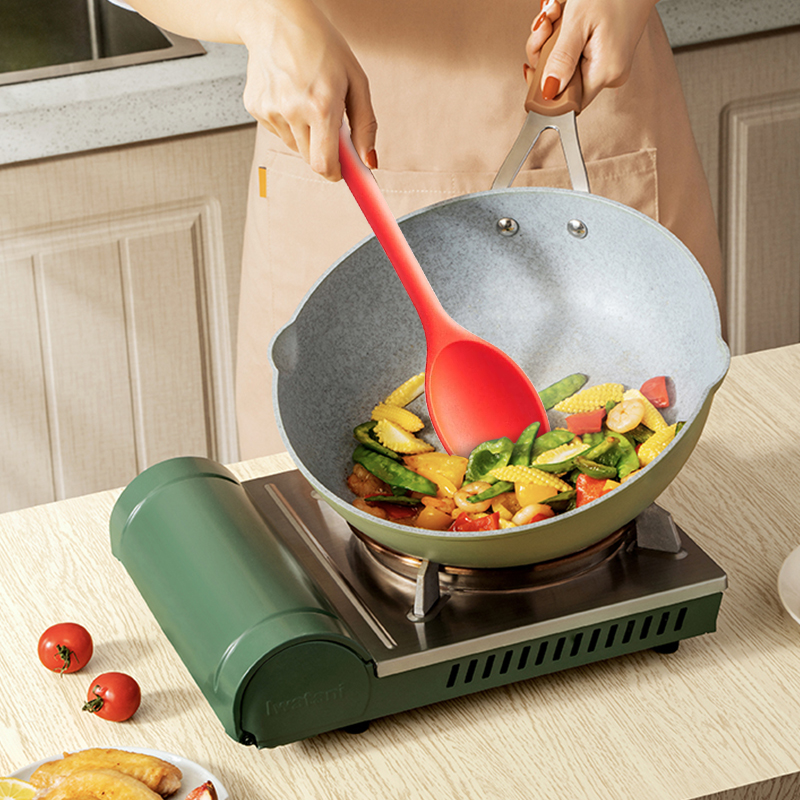 法国mastrad婴儿辅食硅胶铲不粘锅专用锅铲家用儿童宝宝炒菜铲子