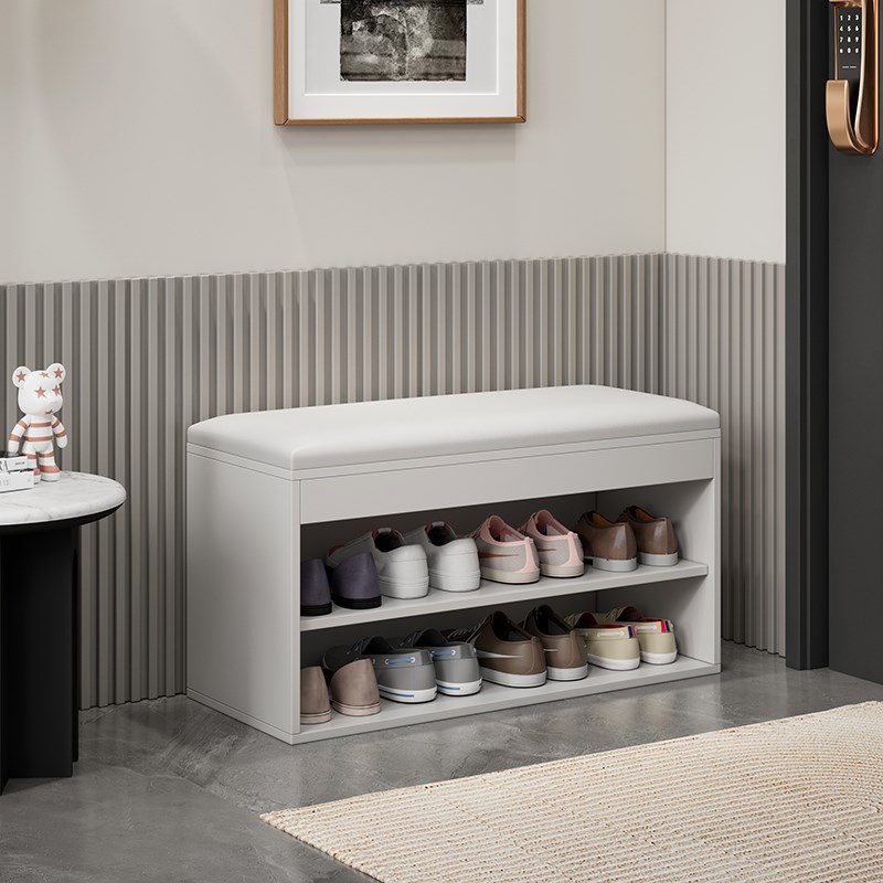 入户换鞋凳家用门口可坐鞋柜简约现代玄关储物凳免安装鞋架穿鞋凳