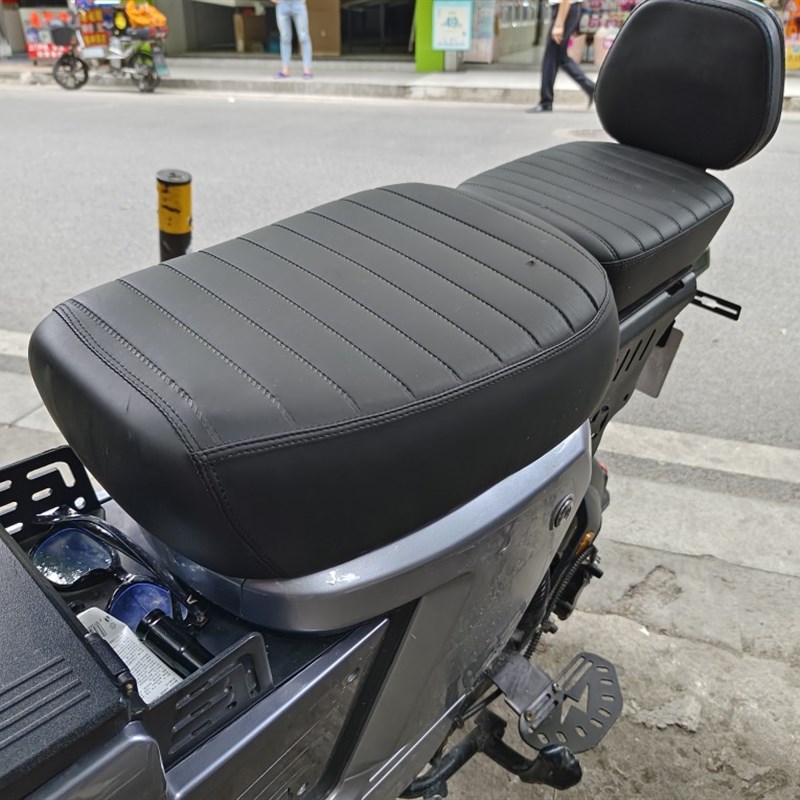 深远新国标007电车座子电动车009外卖车专用坐包坐垫加厚舒适