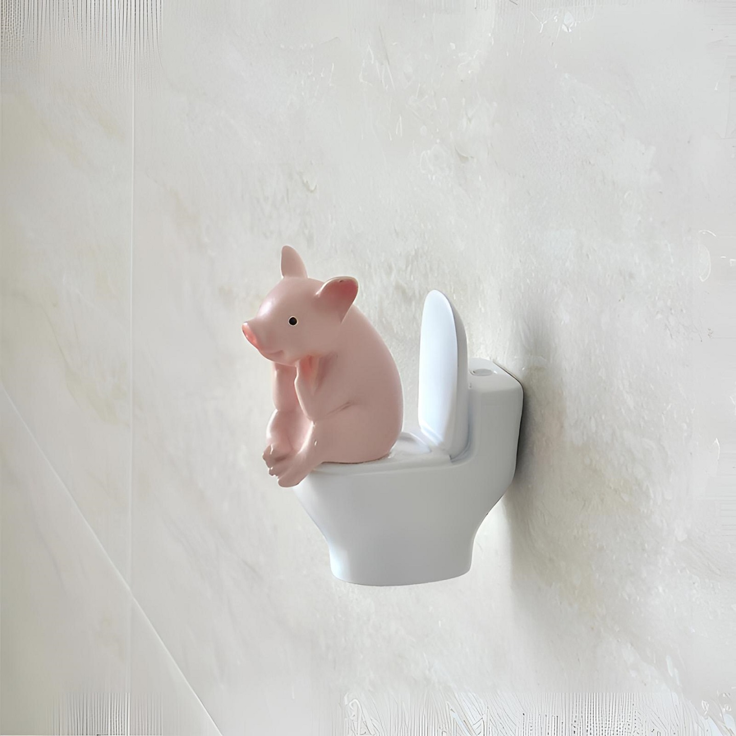 在马桶上思考猪生【上厕所发呆】