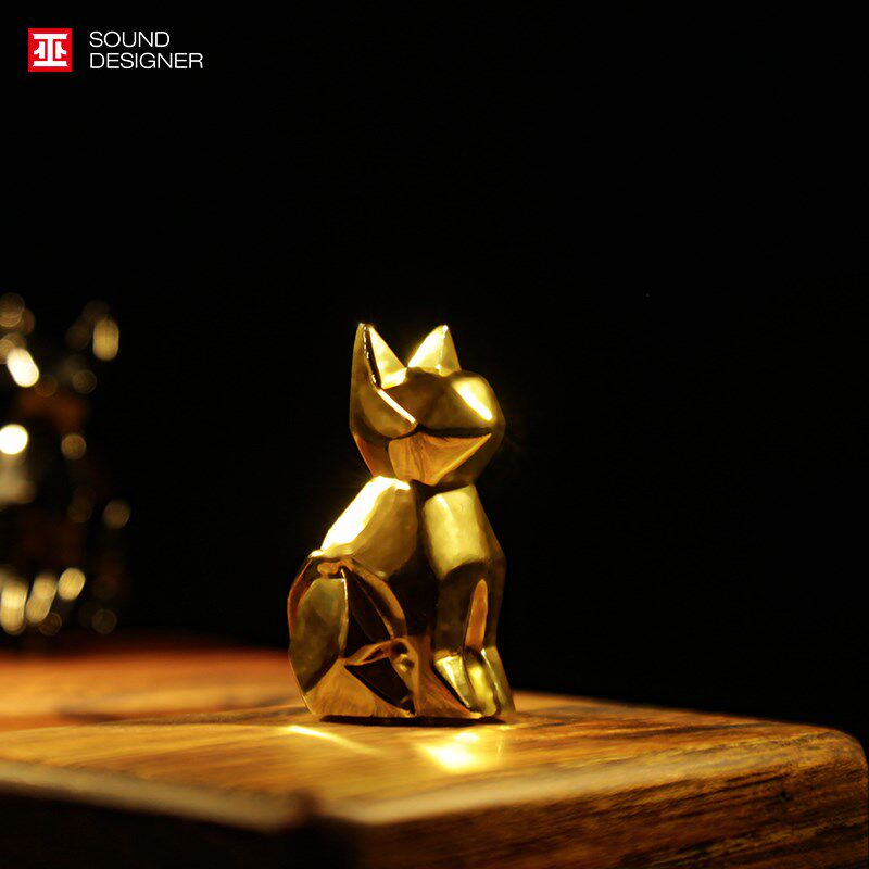 巫方舟 猫系列音乐盒发条转动实木质 金属机芯八音盒教师节日礼物