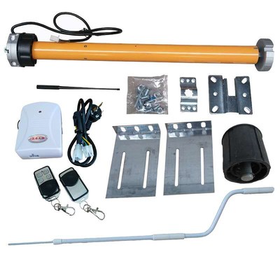 向日葵管状电机车库门卷帘门电机50N60N70N80N100N120N遥控开门机