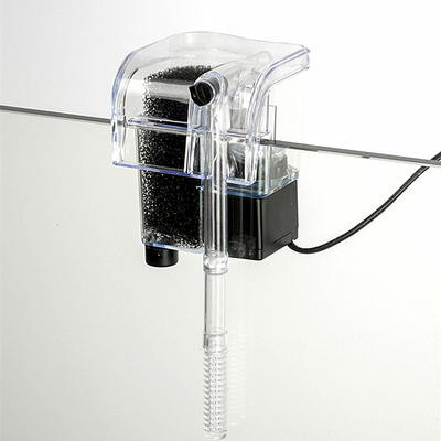 圆形鱼缸过滤器三合一小型循环泵瀑布增氧静音壁挂方形迷你净水泵