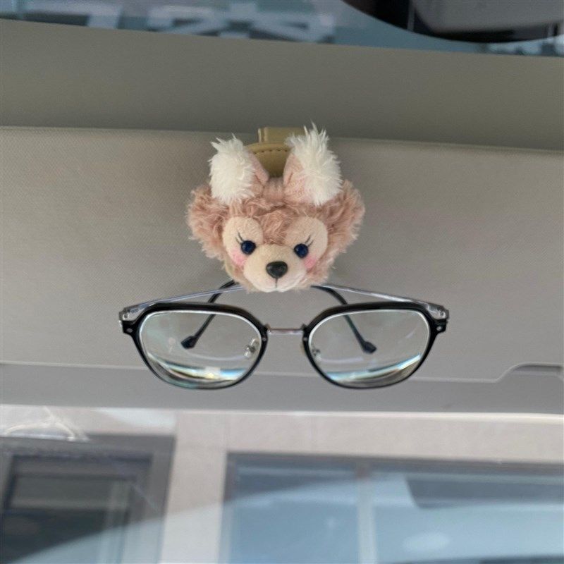 懒懒玫玫达菲车载眼镜夹汽车墨镜夹子收纳遮阳板眼镜放置架磁吸,汽车用品/电子/清洗/改装,车用眼镜夹/票据夹,淘宝优惠券,粉丝福利购,淘宝优惠卷