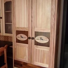 红檀木实木衣柜儿童衣柜两门衣柜三门衣柜带抽屉木蜡油开门大衣柜