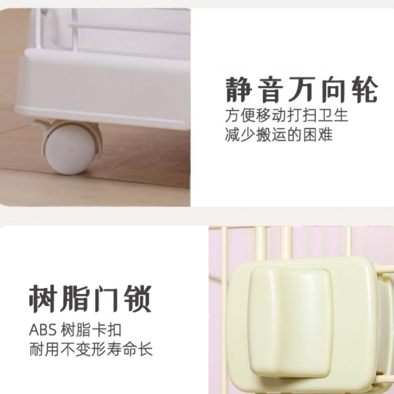 猫笼子双层兔笼大笼子家用室内别墅两层猫窝猫咪屋舍养殖兔子围栏