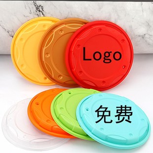 一次性餐盒 锁扣高档面条打包盒 带内衬加厚防盗碗 外卖圆形饭盒