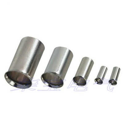 EN0508/1508/2508管型针形冷压接线端子铜鼻子线耳电线压接裸端头