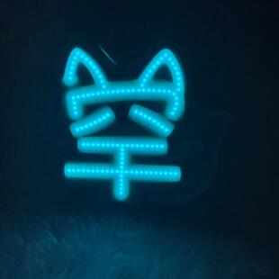 定制cob胸牌时代胸牌超亮演唱会陈思罕