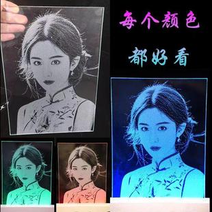 玻璃锤子画非遗琉璃画琉璃敲击画手工定制锤画女生生日礼物送成品
