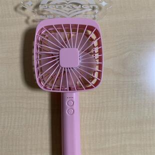 定制文轩usb手持风扇可充电充电便携式随身迷你办公室学生宿舍