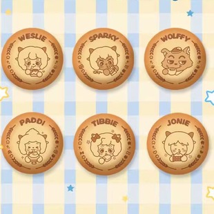 喜羊羊与灰太狼下午茶系列可爱徽章亮膜吧唧书包挂件礼物