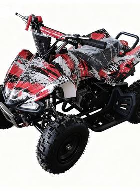 岁以上儿童电动四轮沙滩车全地形电动玩具车ATV卡丁车广场玩具