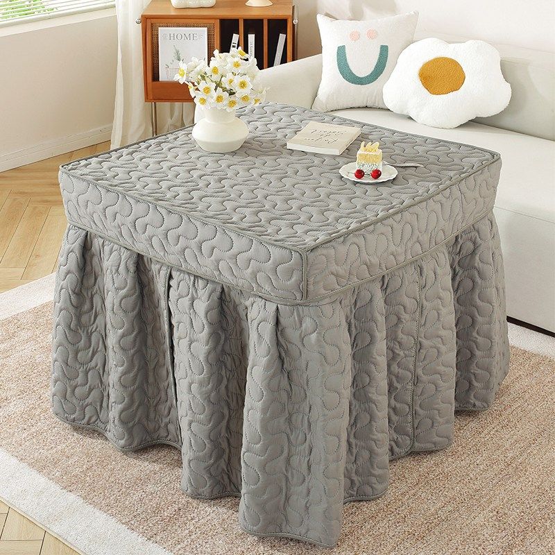 正方形烤火罩2025新款电炉罩套保暖加厚烤火炉桌子罩套烤火被定制,居家布艺,烤火罩,淘宝优惠券,粉丝福利购,淘宝优惠卷