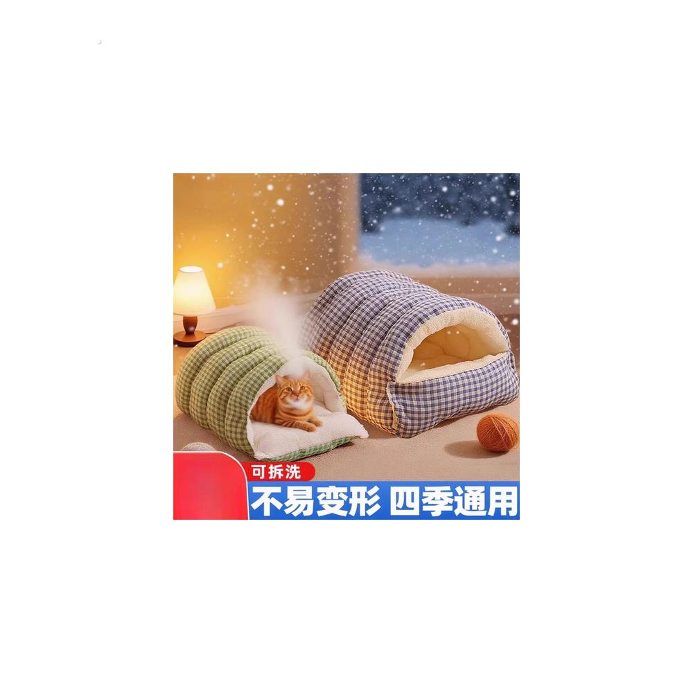 猫窝冬季保暖封闭式安全感猫床猫屋猫沙发猫玩具猫窝四季通用猫窝