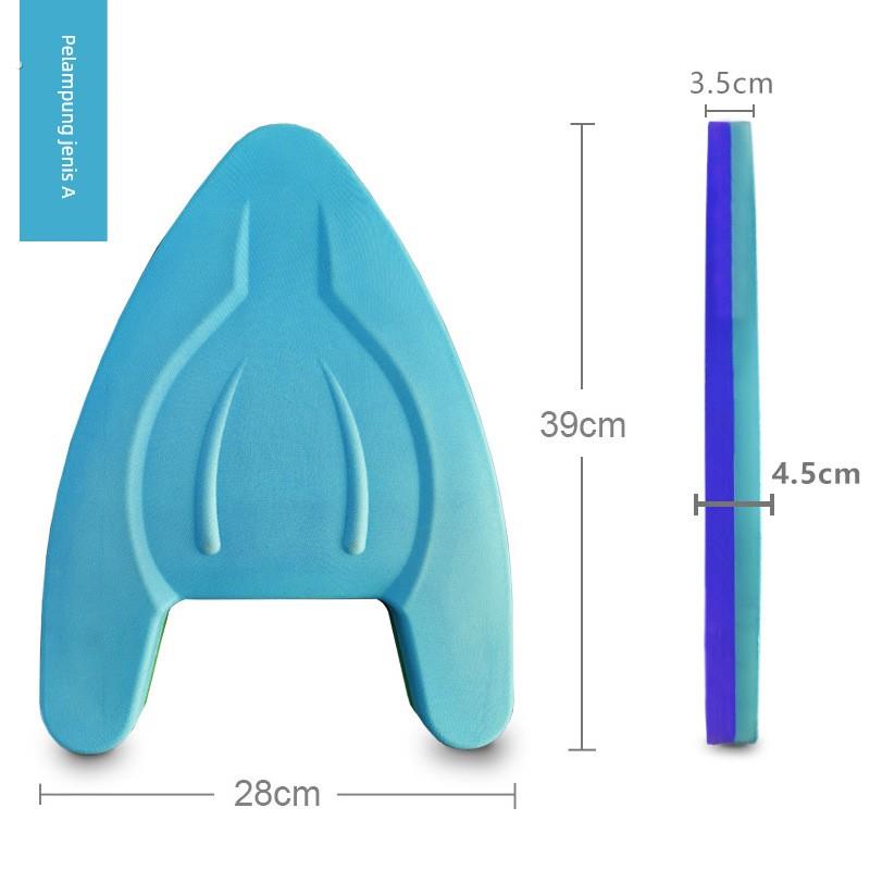 厂家游泳浮板成人儿童A字形助泳板三角海豚工字夹角背漂打水板