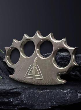 指虎合法防身武器户外拳扣手撑子四指拳套自卫虎指破窗器用品装备