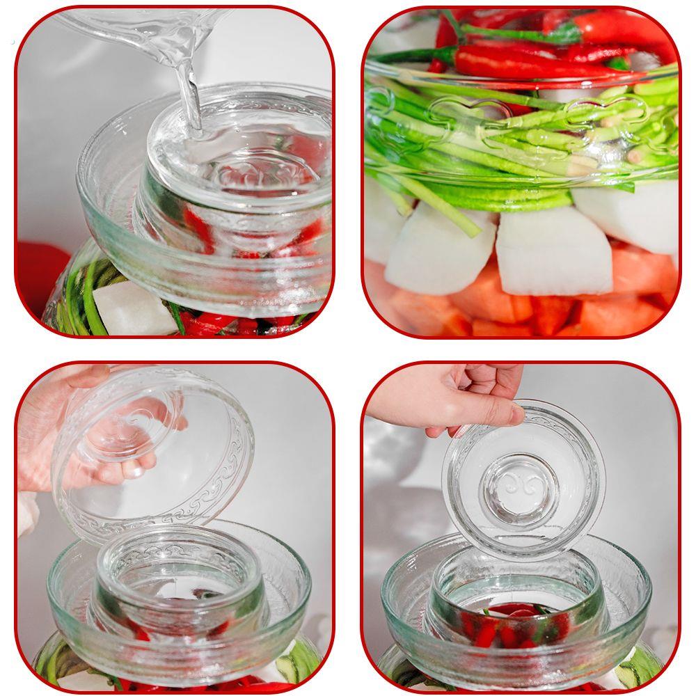 泡菜坛家用坛子玻璃密封特厚腌菜咸菜酸菜四川专用腌制辣椒酱罐子