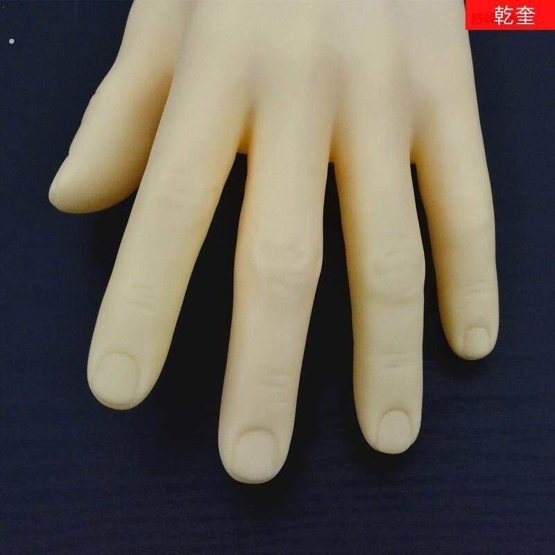 男手模特道具彷真男假保手模手模双手劳模型塑料套型男手假手道具