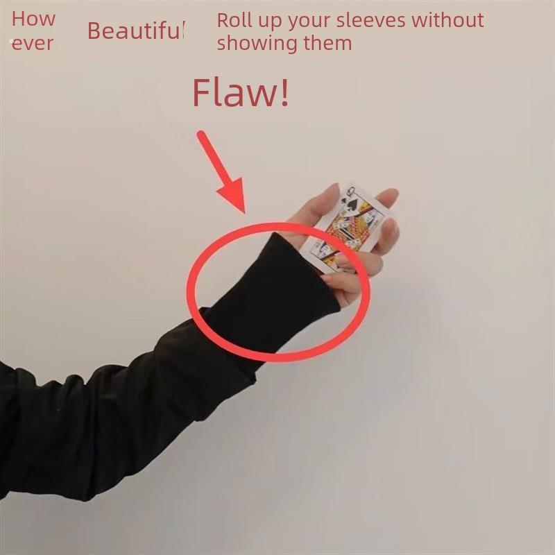 新款扑克魔术道具免安装袖口变换牌袖套充电式自动感应滑袖变牌器