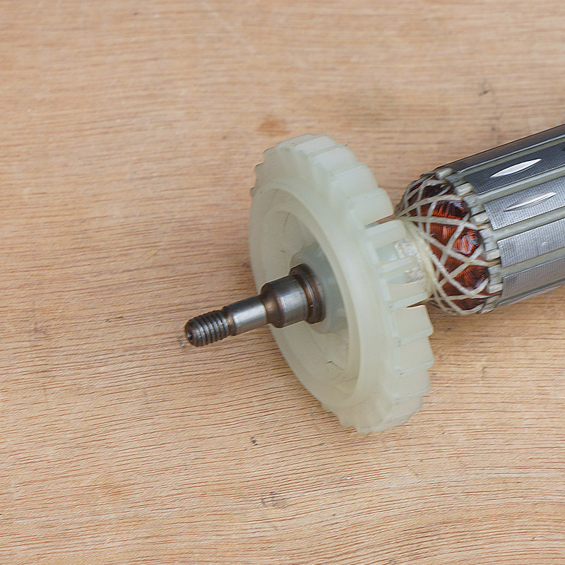 力也G406角磨机转子 定子 磨光机电机打磨抛光机马达电动工具配件