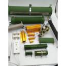 RXG24大功率黄金铝壳电阻器预充负载限流放电试验25W50W100W200W