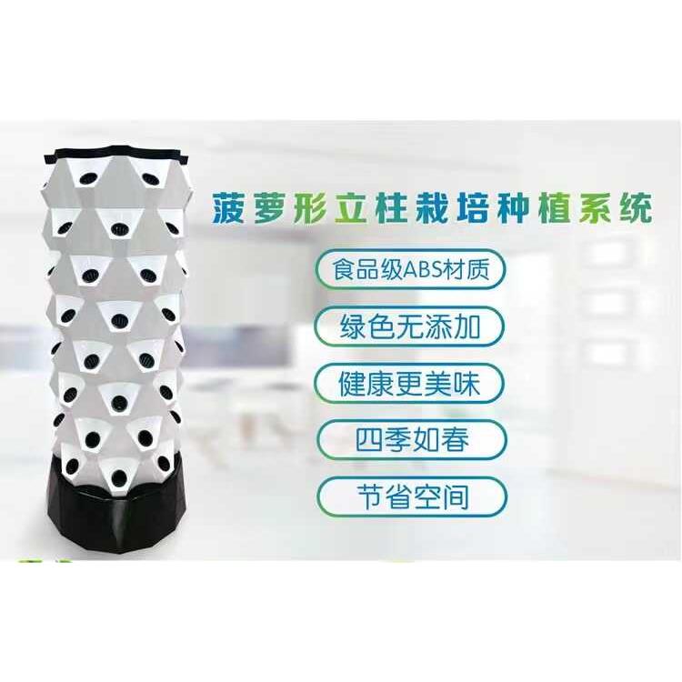 家庭阳台多层菠萝塔楼顶大棚无土栽培种植设备立柱智能种菜机神器