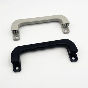 铝合金LS527拉手家具灰白色柜门拉手铝合金折叠提手箱柜拉手