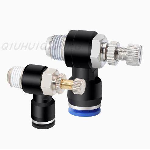 气管接头快插接头PSL/ SA08单向节流阀SL8-02调速阀限流气流调速