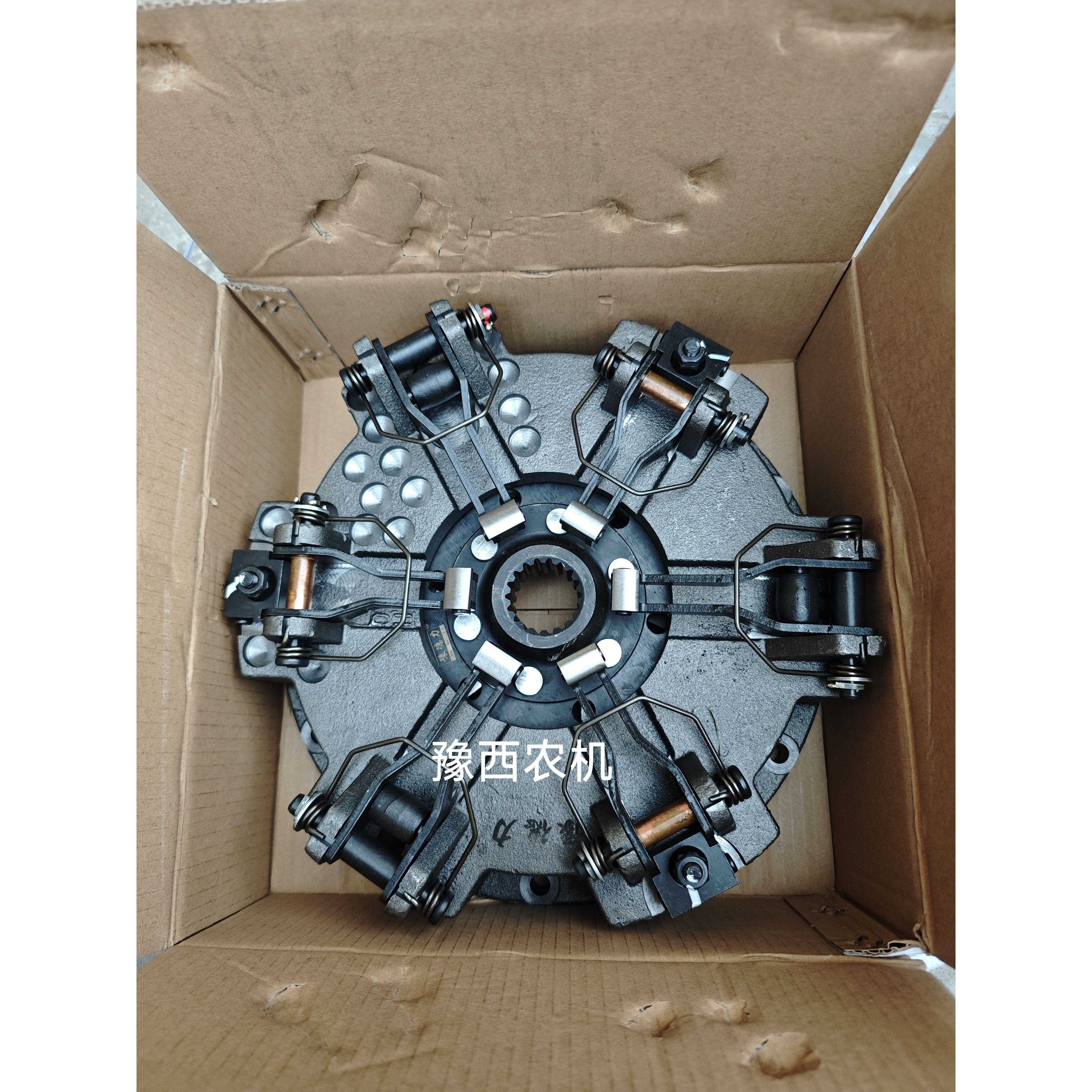 沃得拖拉机配件 沃得704拖拉机离合器总成 255 15键 18键离合器片