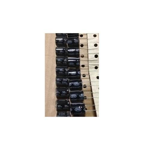 全新江海电解电容CD287/284 35V220UF 直径8/直径10 现货供应