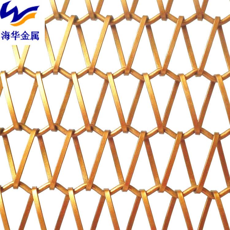 不锈钢装饰网金属编织吊顶网外墙幕墙网铜丝垂帘窗帘屏风隔断网帘