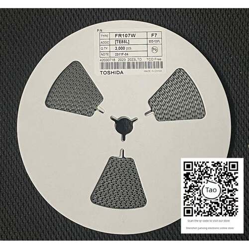 FR107W 字印F7 SOD123 1206贴片快恢覆整流二极管 SOD-123FL 整盘