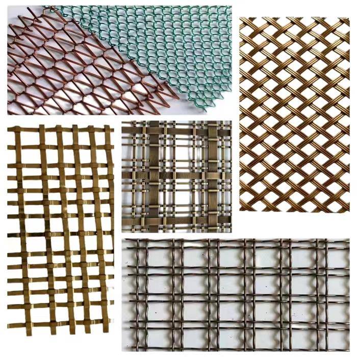 酒店金属装饰网吊顶网帘屏风隔断不锈钢编织金属网