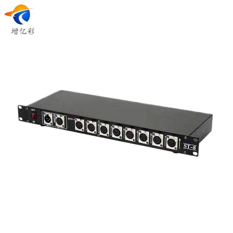 8路信号扩大器DMX512扩展器光电隔离灯光秀舞台灯光4路信号放大器