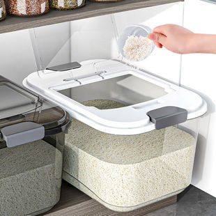 米桶面粉储存罐50斤防潮防虫家用厨房储米箱大米杂粮收纳盒存米缸