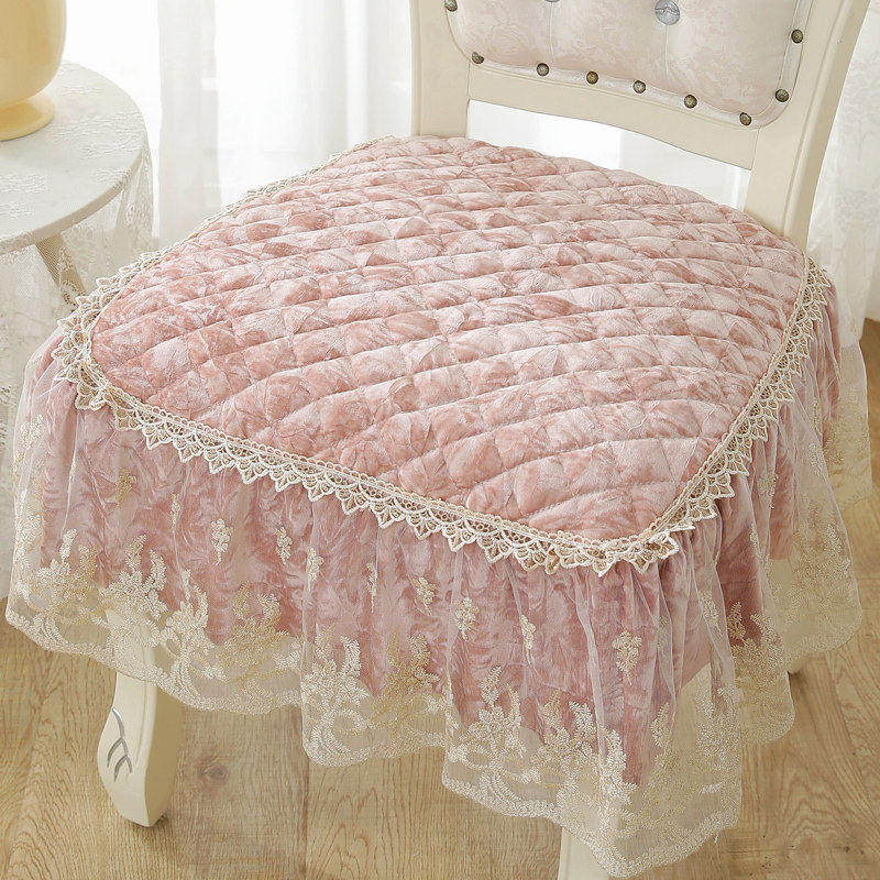 欧式餐桌椅子垫子四季通用座椅坐垫家用餐厅加大餐椅垫板凳子套罩