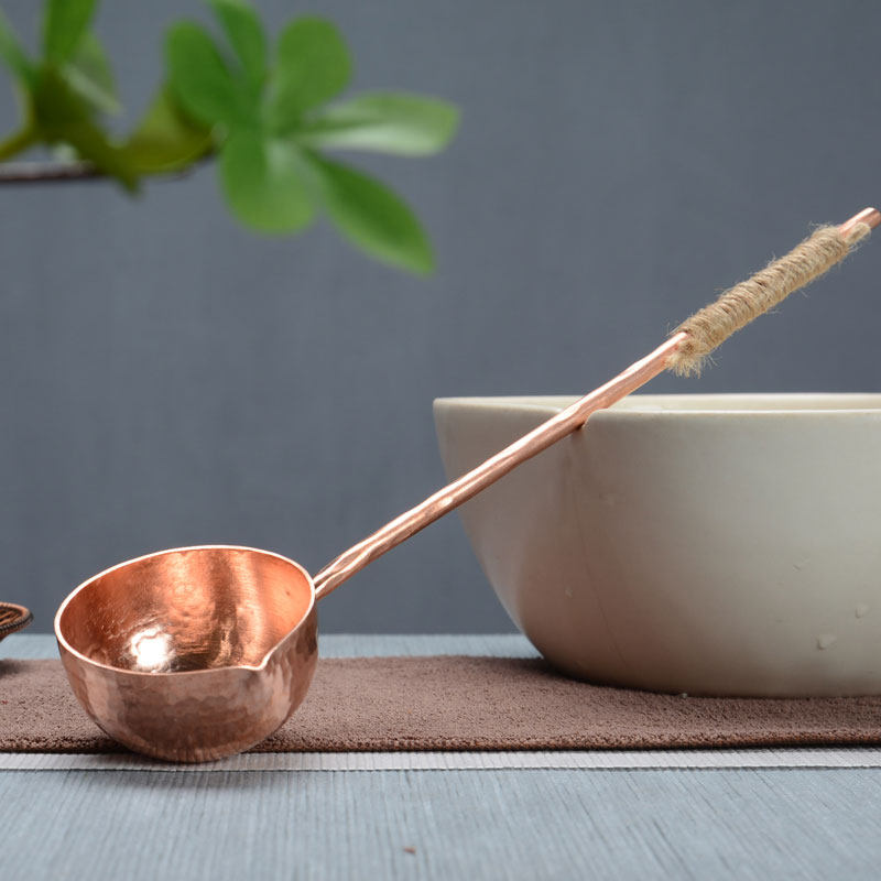 长柄分茶勺分茶器端功夫茶具煮茶舀茶勺舀勺